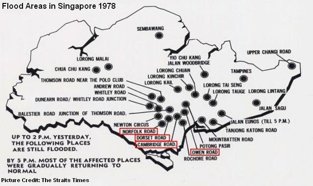 flooded areas in singapore 1978