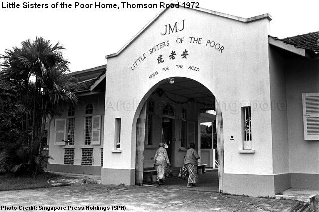 little sisters of the poor home thomson road 1972