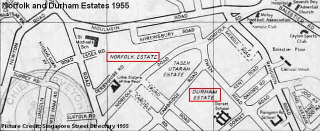 norfolk durham estates 1955