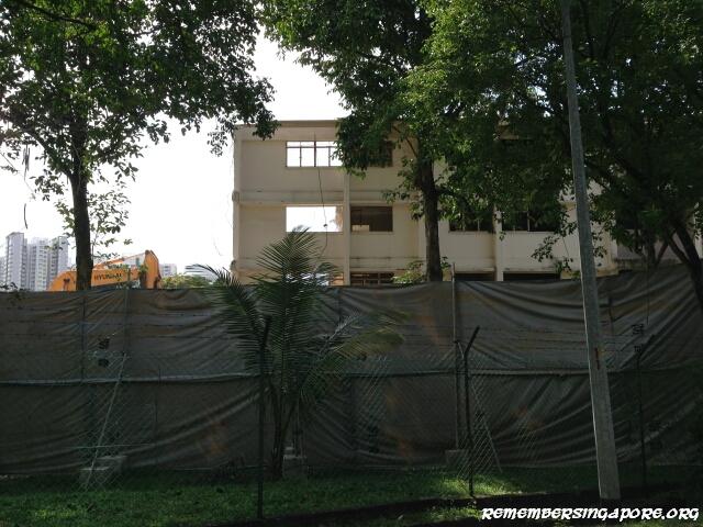 demolition of former jalan kayu rural centre blocks3