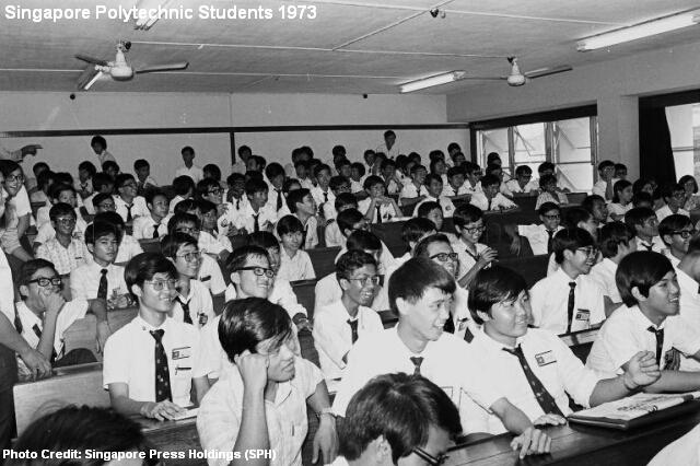 singapore polytechnic students 1973