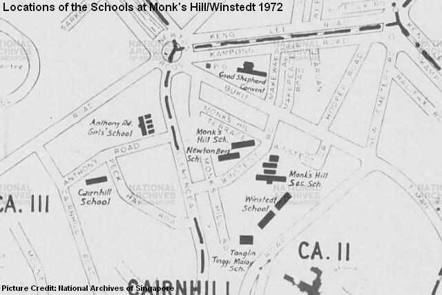 monks hill winstedt map 1972