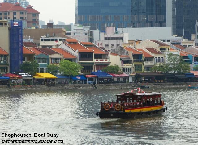 shophouses boat quay singapore river