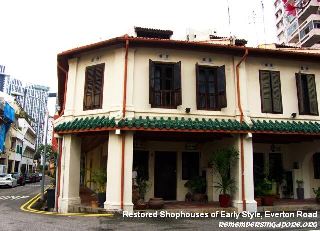 tanjong pagar everton road early style shophouses
