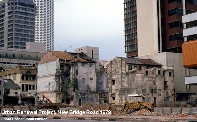 urban renewal project new bridge road 1979
